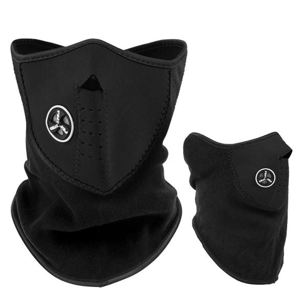 Pack of 01 Windproof Bike Mask - Half Face Motorcycle Mask for Men & Women